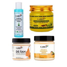 CARET ORGANIC Set of 4 Bath and Body Combo-92