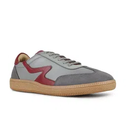 ATESBER by Inc.5 Men Colourblocked Leather Sneakers-picture-4