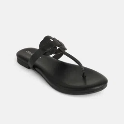 DressBerry Women Textured T-Strap Flats-picture-18
