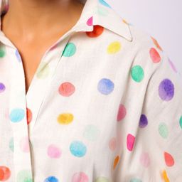 JAIPURRANG Women Polka Dot Printed A-Line Midi Dress-image-44