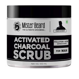Mister beard Activated Charcoal Scrub With Charcoal Extract - 100 ml-24
