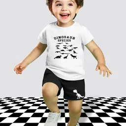 MGRS Kids White Clothing Set-picture-3