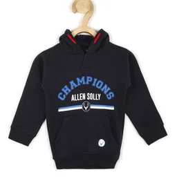 Allen Solly Junior Boys Printed Hooded Sweatshirt-picture-10