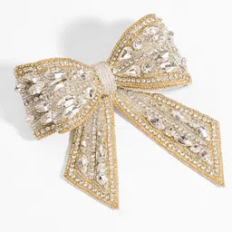 HAIR DRAMA CO. Women Crystal Hair Bow Clip-picture-41