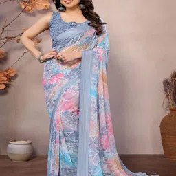CATCHY FOREVER Women Abstract Printed Saree-31