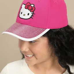 Kids Ville Girls Hello Kitty Printed Caps-image-19