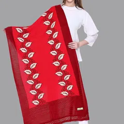 Tones-N-Shades Women Ethnic Motifs Woven Design Shawl-image-51