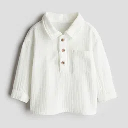 H&M Cotton Muslin Shirt-image-84