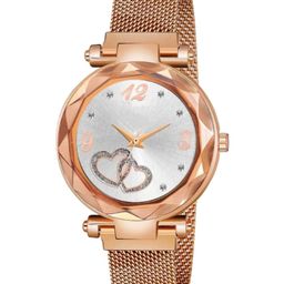 Miss Perfect Women Embellished Dial & Bracelet Style Straps Analogue Watch TrM75-picture-15