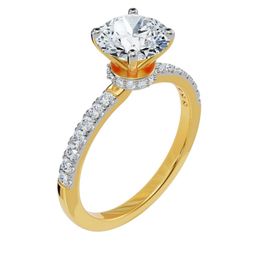 EmoriJia Round Brilliant Diamond Ring-image-32