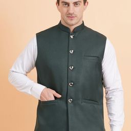 SG LEMAN Mandarin Collar Nehru Jackets-picture-41