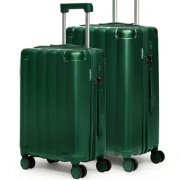 Assembly Iris Set Of 2 Textured Hard-Sided Trolley Bag image 5