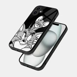 macmerise Cartoon Characters Printed iPhone 16 Bumper Case Mobile Accessories-8
