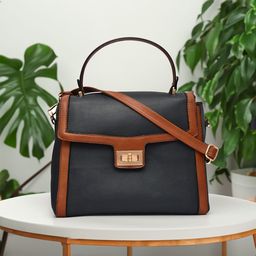 FOR THE BEAUTIFUL YOU PU Structured Satchel with Fringed-10