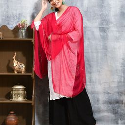 swatika Embellished Chiffon Dupatta image 3