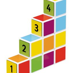Kub & Bear Geomag Magicube Maths Building Magnetic Blocks  Multicolor - 10 Pieces image 4