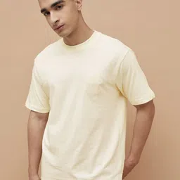 SmileyWorld Men Graphic Printed Round Neck Cotton Relaxed Fit T-shirt-image-73