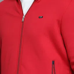 Monte Carlo Men Mock Collar Front-Open Sweatshirt image 3