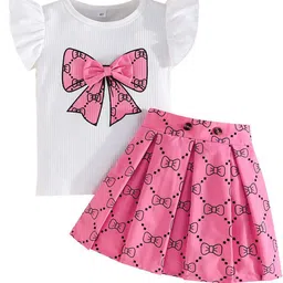 StyleCast x Revolte Girls Printed Top with Skirt-image-75