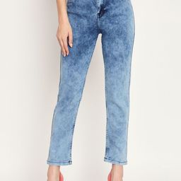Chemistry Women Jean Slim Fit High-Rise Light Fade Stretchable Cotton Jeans-image-96