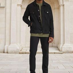Kotty Men Denim Jacket-image-0
