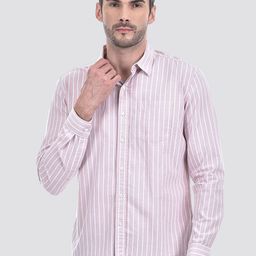 Numero Uno Men Slim Fit Multi Stripes Opaque Striped Casual Shirt-image-114