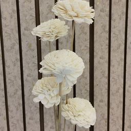 Myntra Elegant Homes Beige 1 Pieces Peony Artificial Flower-image-85