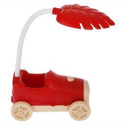 Flenzy Red Printed Acrylic Square Table Lamp image 2