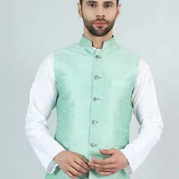 Wintage Men Regular Pure Cotton Kurta with Pyjamas-picture-17