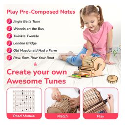 Smartivity DIY Mechanical Xylofun Music Machine Making Kit - Multicolor image 5