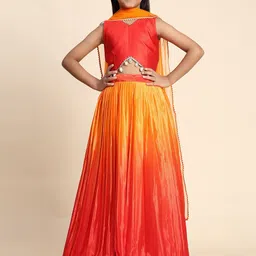 LOOKS AND LIKES Girls Ready to Wear Lehenga & Blouse With Dupatta-44
