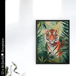 SOWPEACE Green & White 1 Piece Canvas Other Wall Photographs-image-79