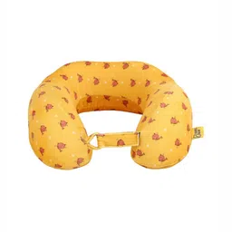 Travel Blue Yellow Memory Foam Filled Polyester Travel Pillow-15