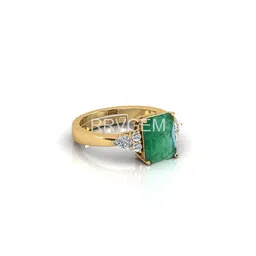 RRVGEM 4.50 Ratti Emerald Finger Ring-47