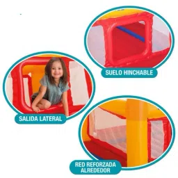 tiny tales Vinyl Bounce House JUMP -O-LENE Inflatable Bouncer With Free Pump Inflatable Hoppers & Bouncer image 4
