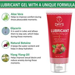 7 DAYS 2-Pcs Lubricant & Stimulating Gel - 100ml Each image 3