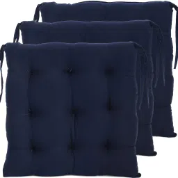Microfibre Solid Chair Pad Pack of 3-image-51