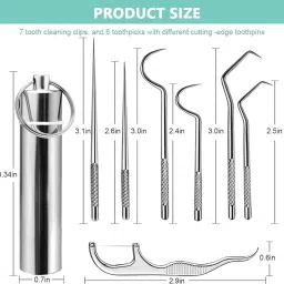 homihost 7 in 1 Toothpick set image 3