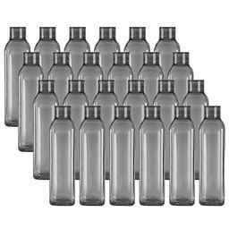 Kuber Industries Grey 24pcs Plastic Solid Water Bottle-33