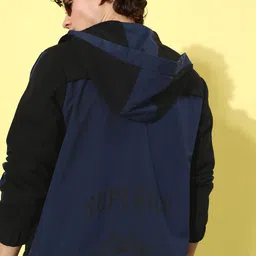 The Roadster Lifestyle Co. Men Graphic Printed Hooded Jacket-53