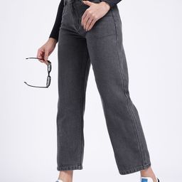 glitchez Women Easy Flow Straight Fit Cropped Jeans-image-21