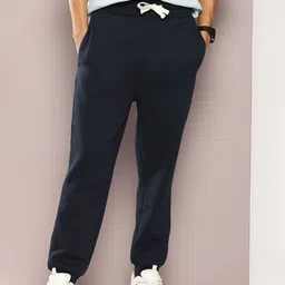 Kook N Keech Men Solid Relaxed Joggers-image-91