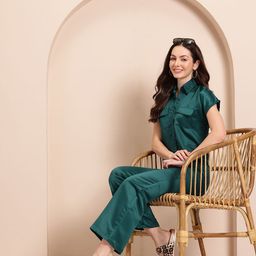 Mast & Harbour Women Shirt & Trousers-picture-19