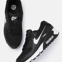 Nike Women Black Air Max 90 Sneakers-image-56