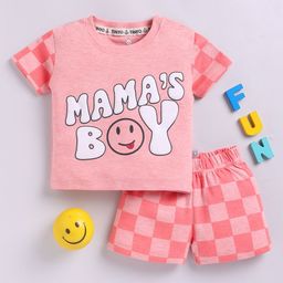 YK X Tinyo Infant Boys Puff Printed T-shirt with Shorts-image-76