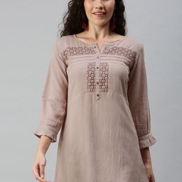 SheWill Pink Floral Tunic-image-43