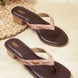 Anouk Embellished Ethnic Block Heels-51
