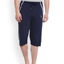 VIMAL JONNEY Men Navy Blue Solid Lounge Shorts C5-NAVY001-image-27