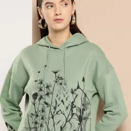 Chemistry Women Printed Hooded Sweatshirt-picture-42