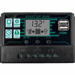 10A Intelligent LCD Solar Controller-10